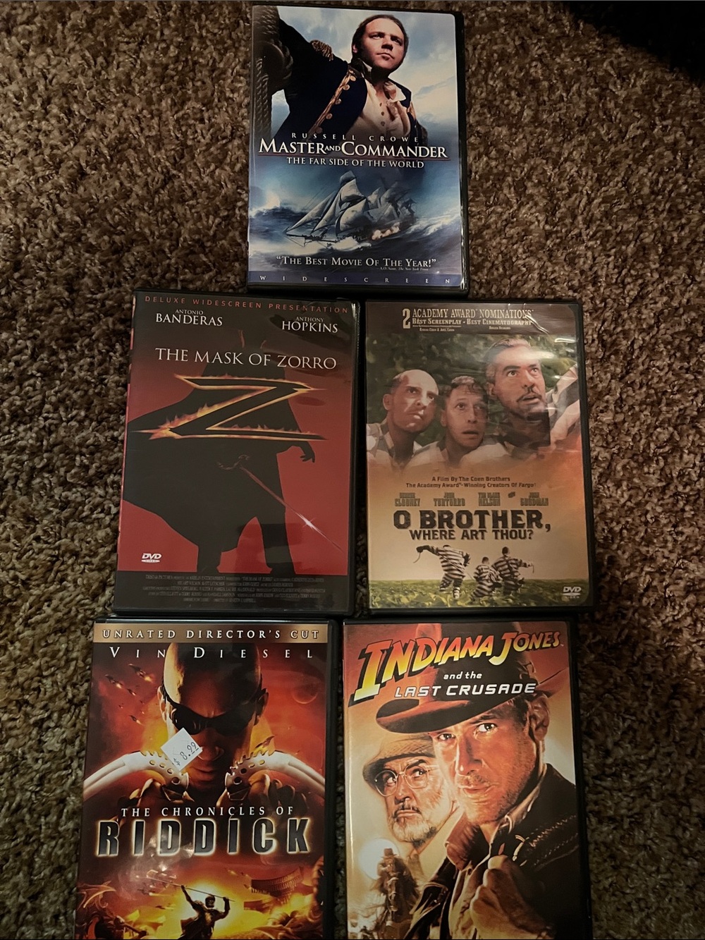Classic Movie DVD Collection - see individual pictures for details.